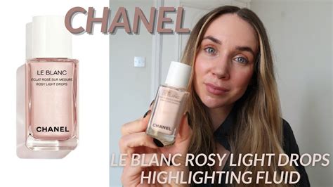 chanel glow drops|Chanel le blanc light drops.